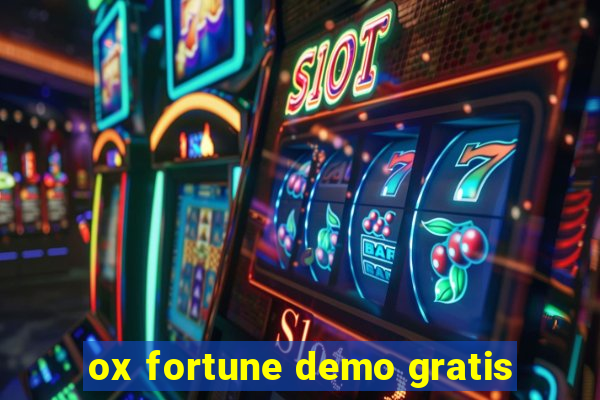 ox fortune demo gratis